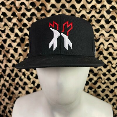 Chicago Bulls New Era Dip-Dye 9FIFTY A-Frame Trucker Snapback Hat - White/Black