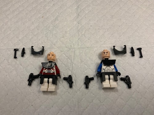LEGO AUTHENTIC CAPTAIN REX AND COMMANDER FOX MINIFIGURES WITH NO HELMETS - Picture 8 of 17