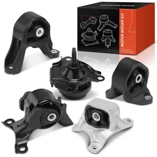 5x Engine Motor & Transmission & Mount for Honda Element 2003-2010 L4 2.4L 4WD