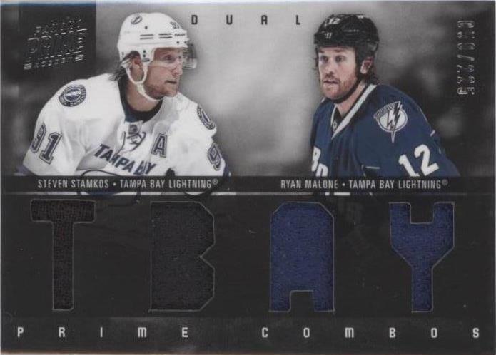 2011-12 Panini Prime - Ryan Malone Steven Stamkos #43 - 1 of 1