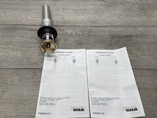 Kohler K-7127-AF Lavatory Drain with Non-Removable Metal Stopper Less Overflow