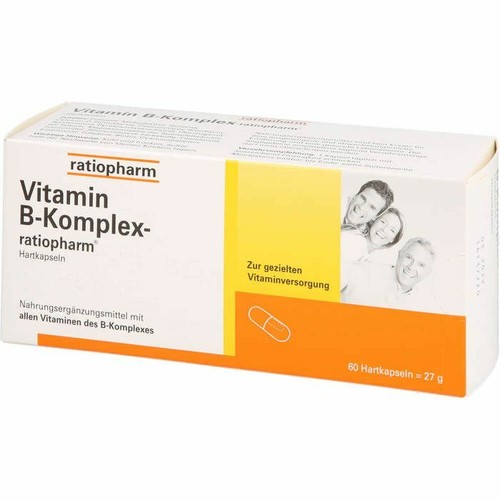 VITAMIN BKOMPLEXratiopharm Kapseln 60 St. PZN 04132750 eBay
