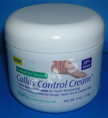 PediFix Podiatrists Choice Callus Control Cream 20% Urea 4oz Dry Rough Hard Skin