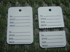 300 Clothing Price Tagging Tags Tagger Gun Hang Label White