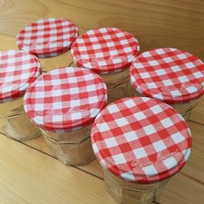 Lot of 6 - Empty Bonne Maman Jelly/Jam Jars - 13 Ounce