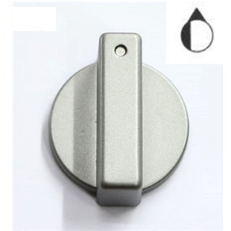 Manopla Pomello Piano De Cocina Soberana Candy D.38Mm Plata