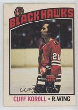 1976-77 O-Pee-Chee Cliff Koroll #242 0da0