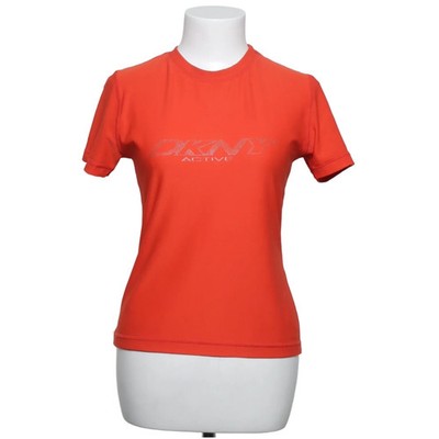 DKNY Active, T-shirt, Größe: L, Rot, Elasthan/Polyester, Einfarbig, Damen #5Lx