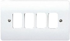 1 pcs 4g MK switch frontplate white NEW wholesale prices