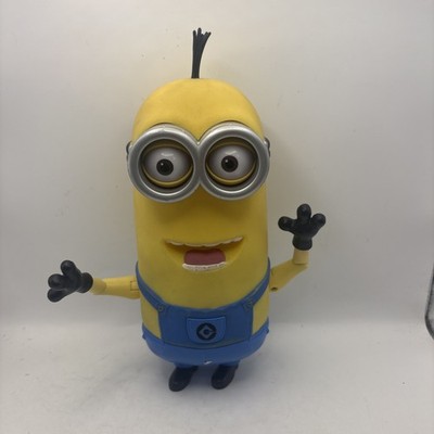 Despicable Me Minion Deluxe Talking Tim  Figure Free  Moving  Eyes & Arms TESTED