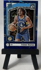 2024-25 Panini Optic Tristen Newton #285 Rated Rookie Blue Velocity RC Pacers