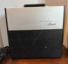 Vintage 1963 Sawyer's Rotomatic Model 700 Projector No Power Cord.    BR  