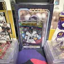 Panini 2024 Donruss Action-All Pros Derrick Henry Football Card Baltimore Ravens