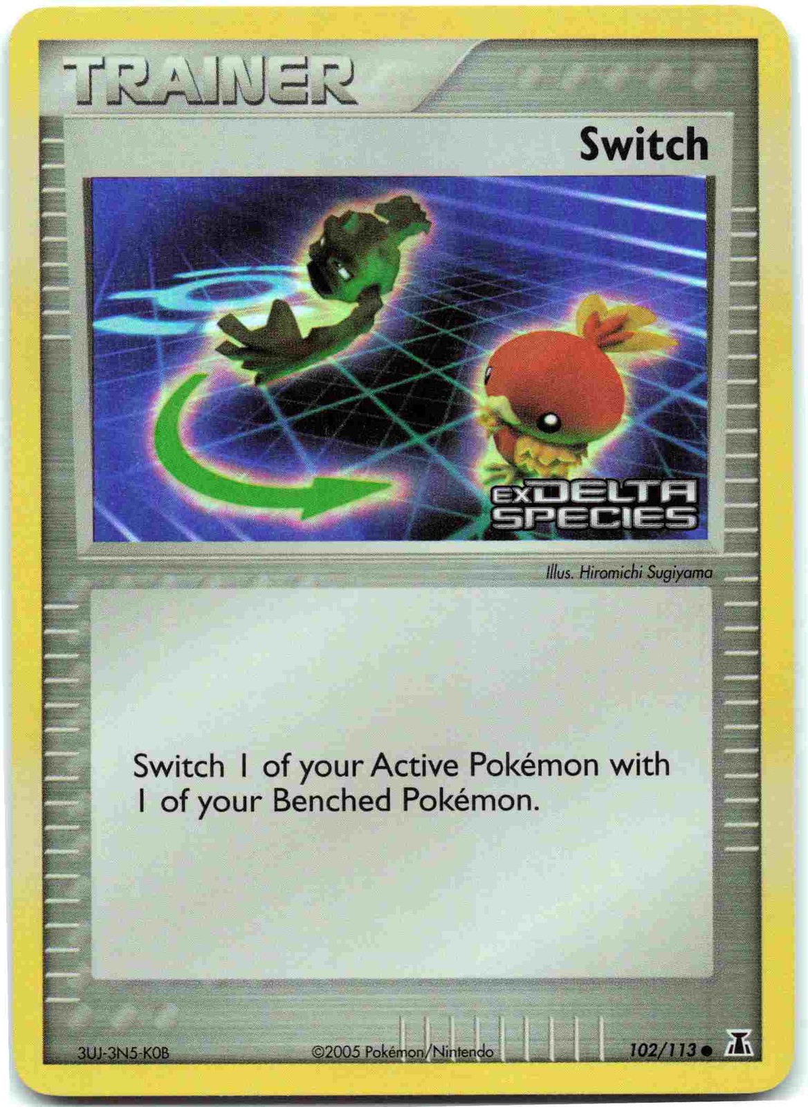 Switch Common Delta Species DS Item Reverse Holo 102/113 NM