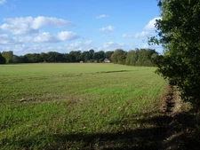 Photo A3 Field next to Manor Lane West Yoke Seen from the junction of Ma c2012