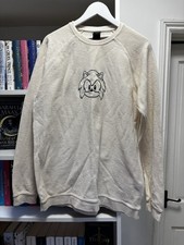 Drop Dead X Sonic The Hedgehog White Jumper Limited Edition Size L