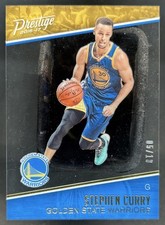 2016-17 Panini Prestige Stephen Curry Acetate Veterans Gold #/10 Warriors
