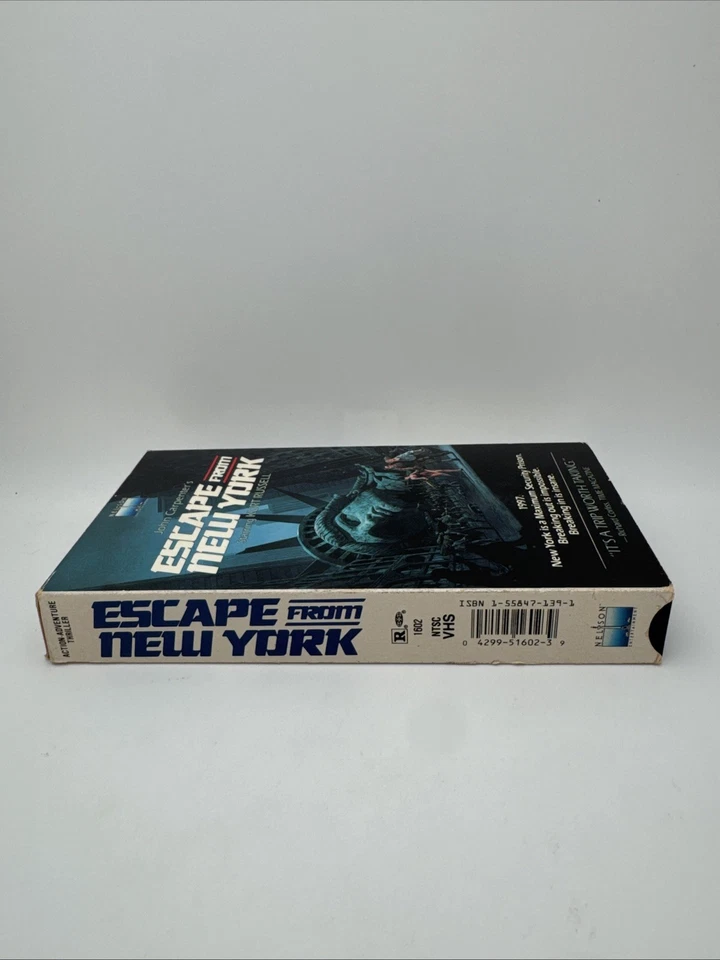 John Carpenter's Escape From New York Starring Kurt Russell 1981 VHS Rare OOP FS - Image 4 of 4