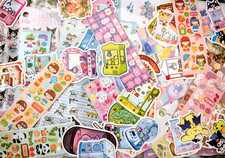 Mystery Kawaii Sticker Grab bag - Sanrio, Kawaii Themed, Animals