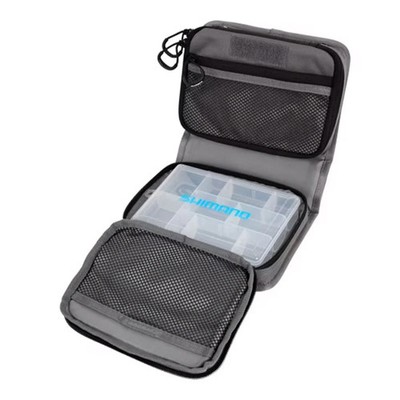 Shimano Predator Tackle Wallet Ködertasche inkl. Tacklebox Tasche 12x17x22cm DA