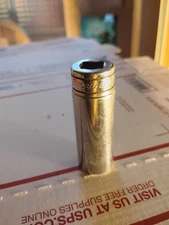 Snap On 3/8" Drive 5/8" 6PT SAE Deep Chrome Socket USA SFS201 Pre-Owned