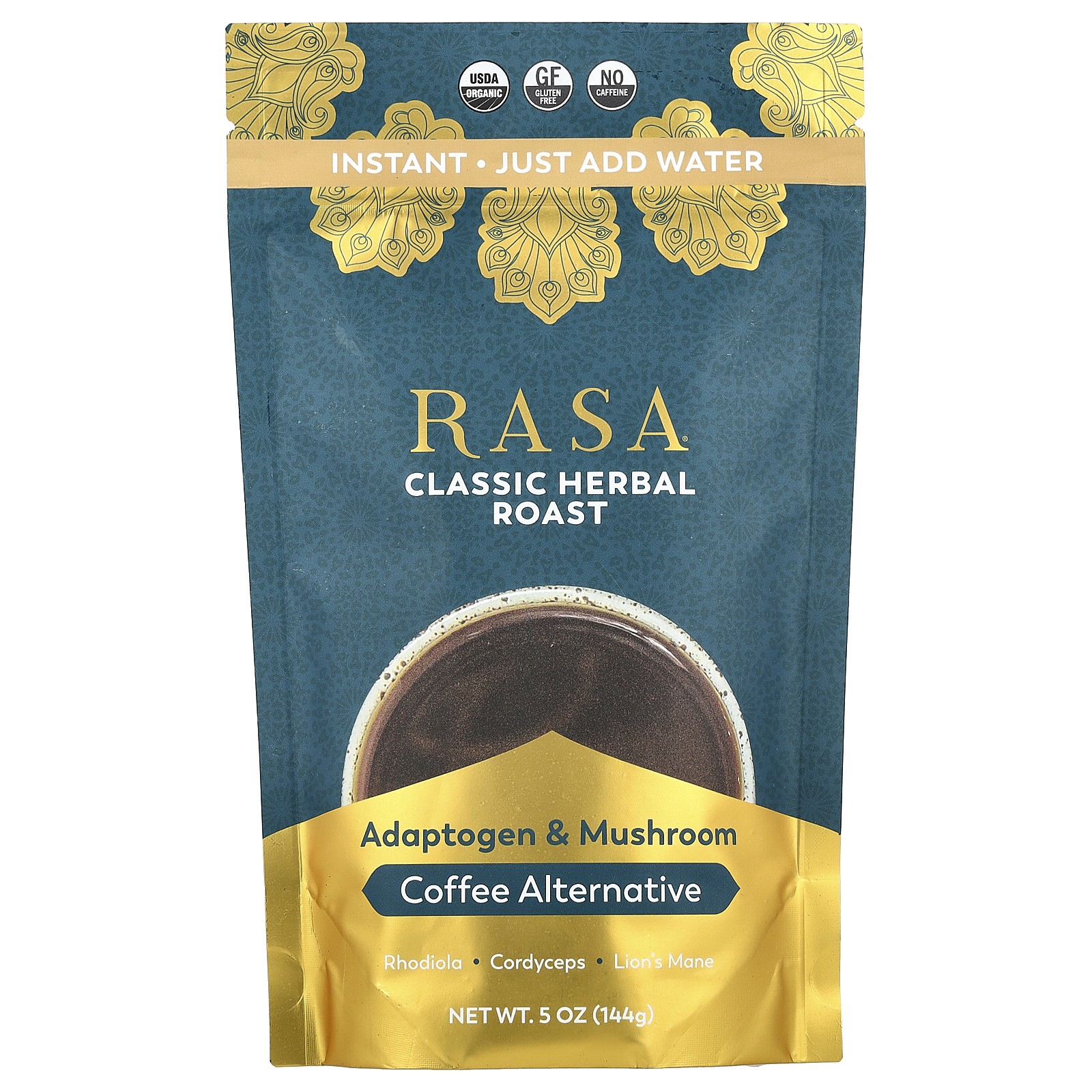 Альтернативный кофе с адаптогеном и грибами растворимый Классическая обжарка на травах 5 унций 6890₽