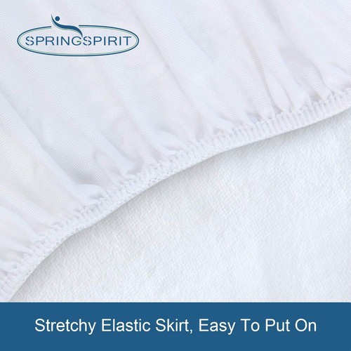 Queen Mattress Protector Waterproof Cover Absorbent Fitted Sheet up - 18'' De... - Picture 7 of 7