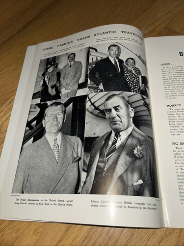 Sep 1939 CUNARD AUSLANDSREISEN Schweiz / Mähren / BRITISH WIGHTMAN CUP TEAM - Bild 6 von 16