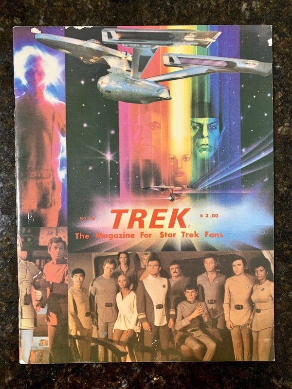 🖖🏼 Vintage TREK: The Magazine for Star Trek Fans #15 1980 TMP RARE Very Good