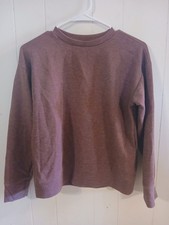 All In Motion Sweatshirt Maroon Girls Large 10-12 Soft Cozy Athletic