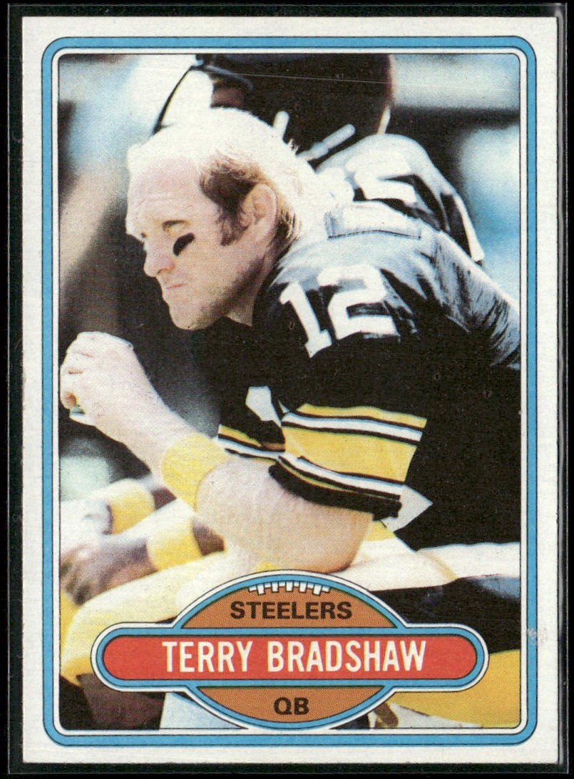 1980 Topps #200 Terry Bradshaw HOF