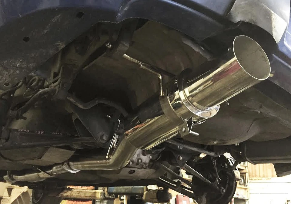 Escape turbo Catback 3" para 02 2003 2003 2005 2006 2007 Subaru Impreza WRX/STi Foto 3 de 4