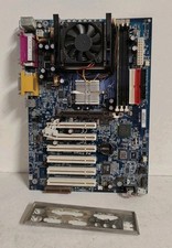 Gigabyte GA-8IDX Motherboard socket 478 AGP ATX + Pentium 4 Computer Vintage RAM
