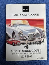 MOSS MGA PARTS CATALOGUE.