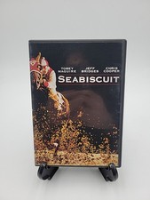 Seabiscuit DVD, 2003, Widescreen Tobey Maguire, Jeff Bridges, Chris Cooper