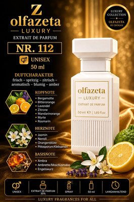 Olfazeta Luxury Nr. 112 Extrait de Parfum 50 ml Unisex Spray langanhaltend