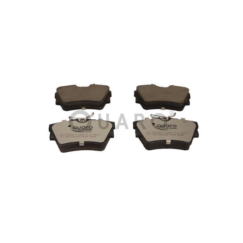 QUARO QP3612C Brake Pads Set Rear for Vivaro Trafic Primastar NV300 Talento
