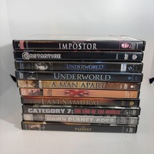 Action And Drama DVD Lot Of 10 Movies - Nice Bundle Collection Of DVDs 1 Is New
