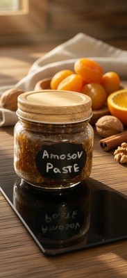  Honey Walnut Energy Paste , Natural Honey Nut Superfood Blend , Amosov paste