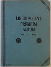 Rare J Oberwise 1909-1940 Lincoln Wheat Cent Premium Coin Folder Album No. 102-a