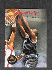1993-94 SkyBox Premium Shaq Talk #9 Shaquille O'Neal Orlando Magic