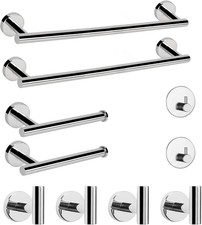 Bathroom Hardware Set SUS 304 Thicken Stainless Steel-Towel Bar Set Include 20"