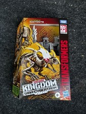 Transformers Kingdom War For Cybertron Action Figure Deluxe Class RACTONITE NEW