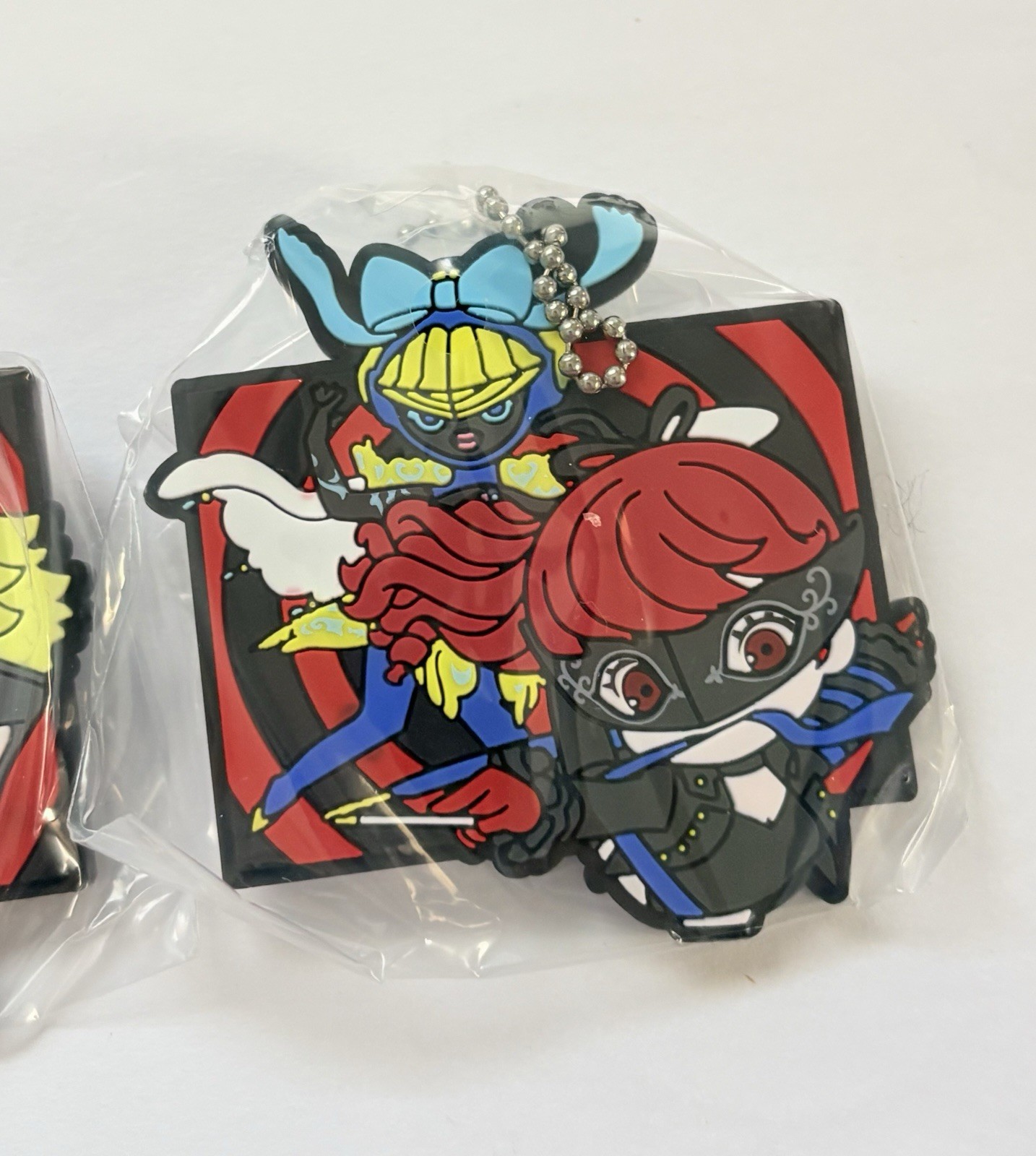 BANDAI PERSONA5 THE ROYAL Capsule Rubber Mascot Skull Panther Violet 3-Piece Set thumbnail 5