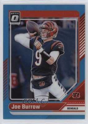 2024 Panini Donruss Optic Aqua Prizm 280/299 Joe Burrow #38 rf2