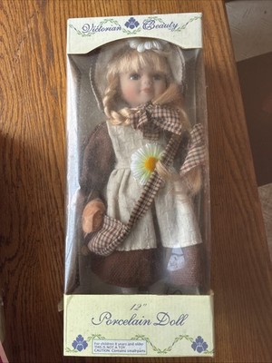 Victorian Beauty ~ Porcelain Doll 12'' Adorable blonde
