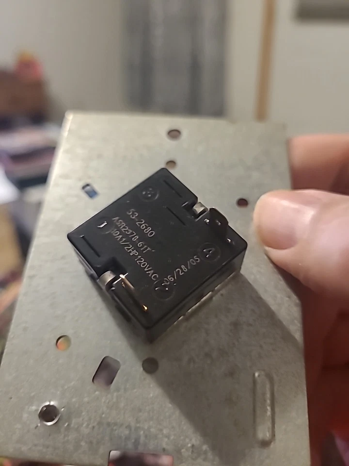 Interruptor de señal de secadora Amana Maytag 53-2680 ASR2378 con perilla Foto 2 de 3