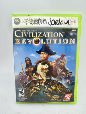 Sid Meier's Civilization Revolution (Microsoft Xbox 360, 2008) Complete & Tested