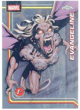 2026 Topps Chrome Marvel - Evangeline - 1st Appearance #117