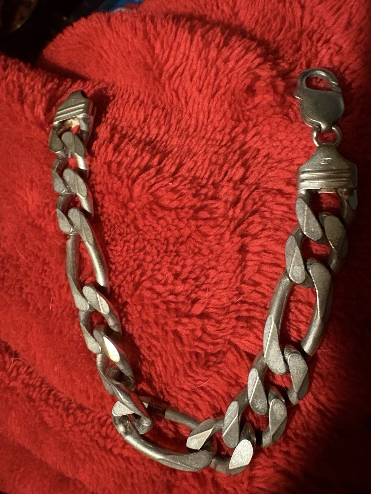 PRADA 925 Sterling Men’s Silver Bracelet thumbnail 2